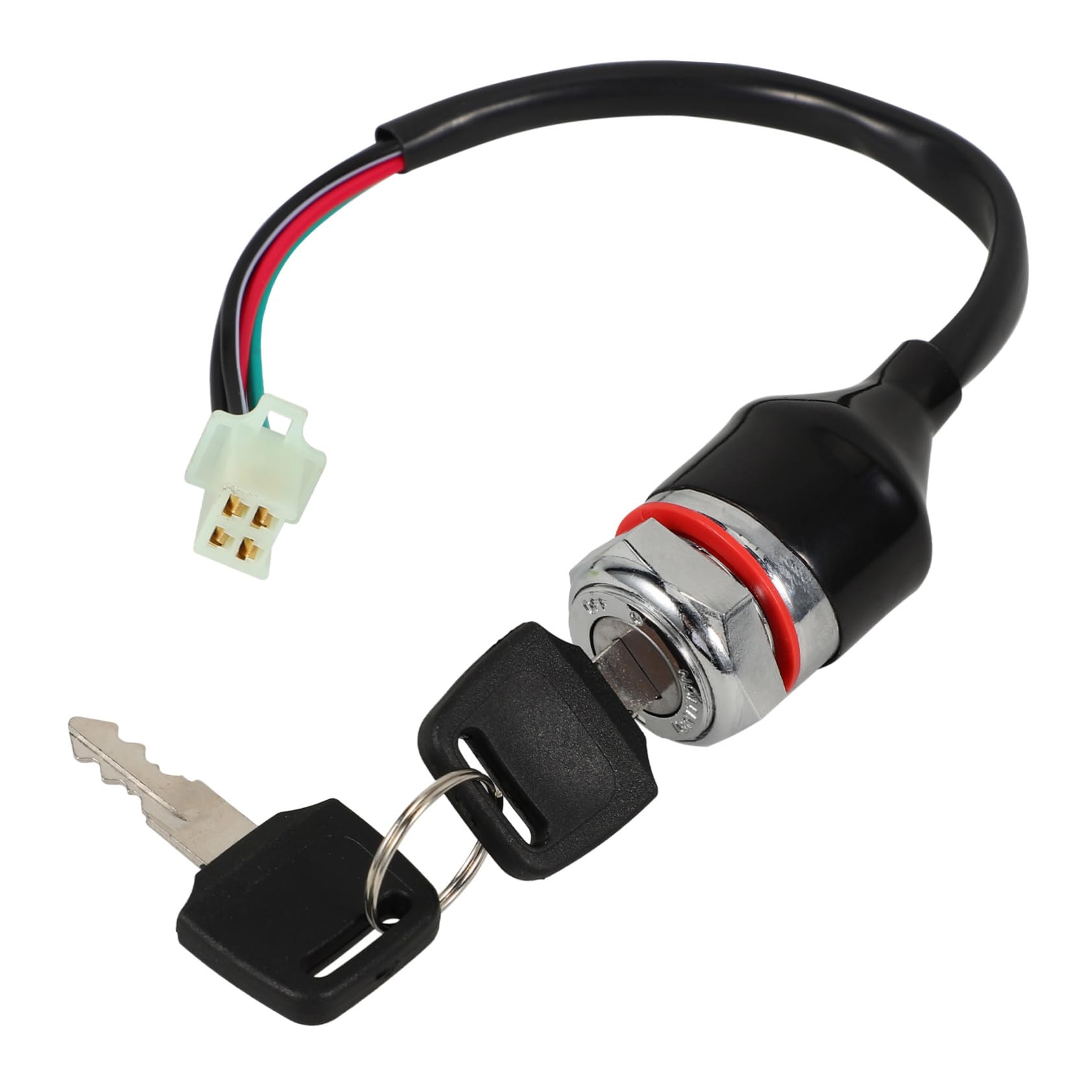 

Смутно Переключатель зажигания квадроцикла Замена ключа зажигания Переключатель зажигания Мотоциклетный стартер Переключатель зажигания с