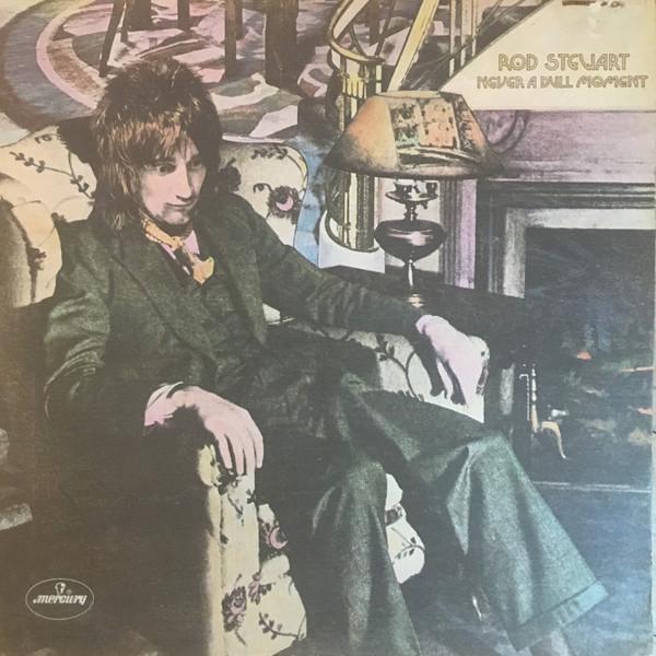 

LP Record ROD STEWART - Never A Dull Moment 6499153 Mercury 1972 UK Rock Used