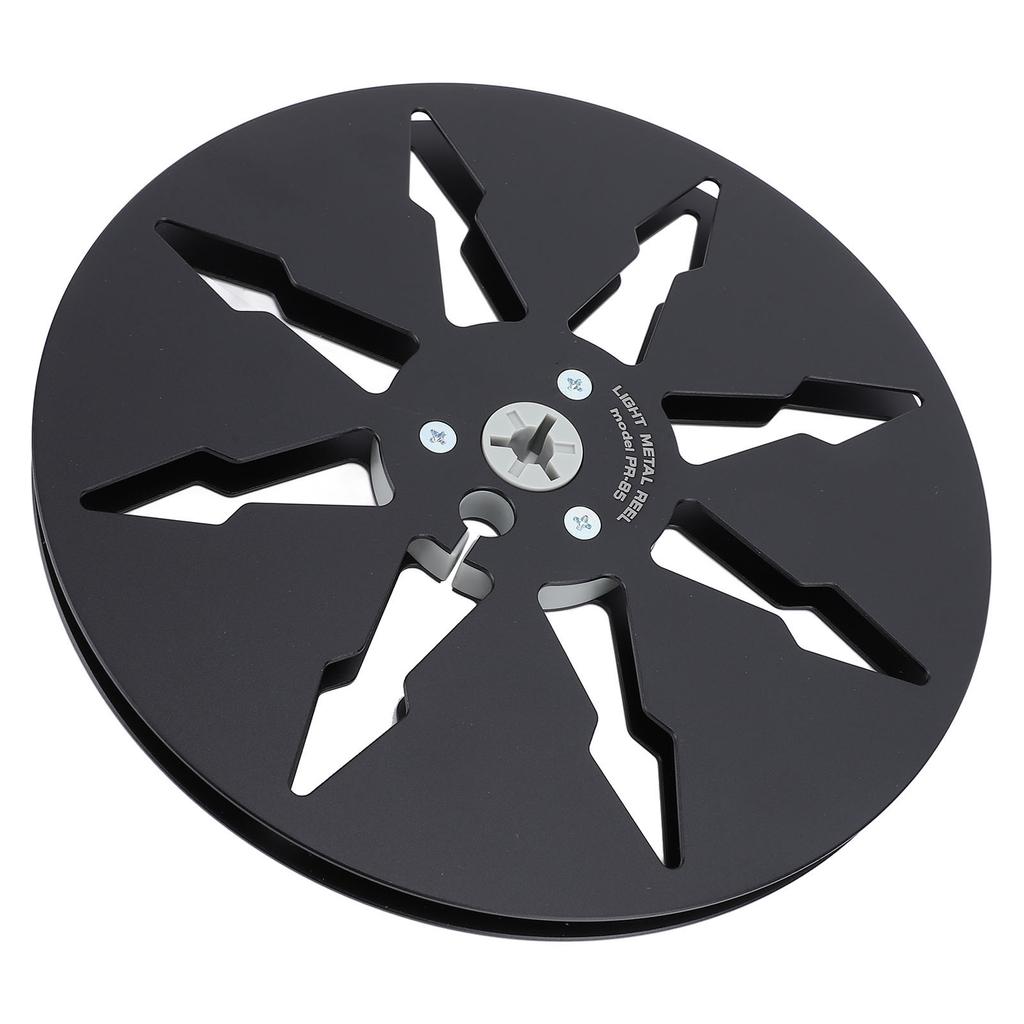 Rolă de bandă goală de 14,7 inch, cu 8 găuri, din aliaj de aluminiu, cu bandă deschisă, pentru sunet, pentru rolă la rolă