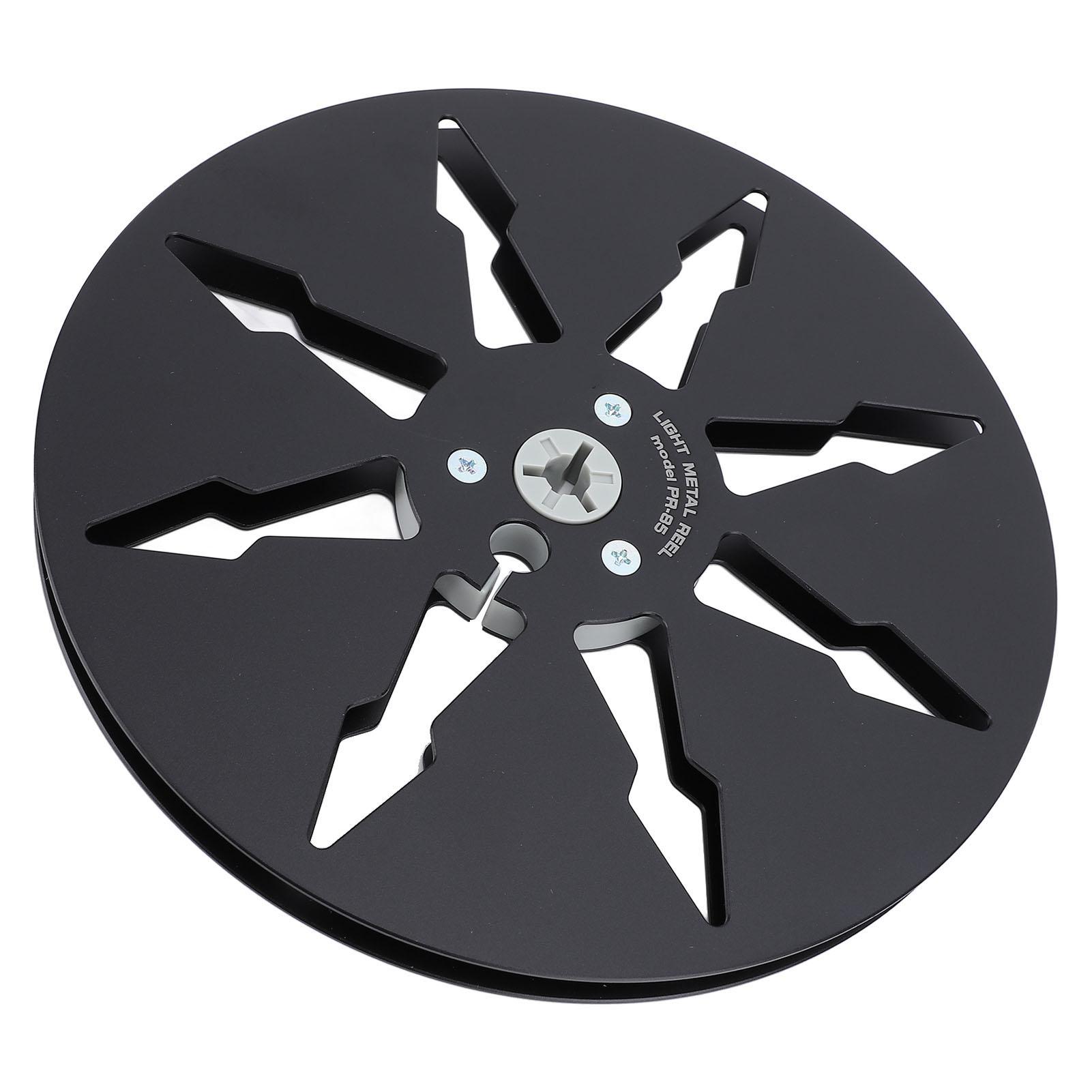 

14 7-дюймовая пустая катушка с лентой, 8 отверстий, алюминиевый сплав, открытая катушка, пустая катушка для катушки на катушку чёрный