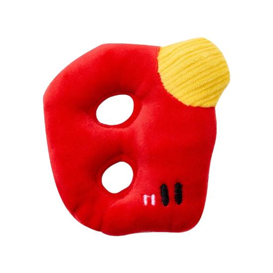 Squeaky Stuffed Dog Toy Soft Plush Pet Chew Toy Interactive Crinkle Puppy Teething Toy for Small Medium Dogs Cats