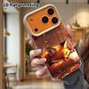 Phone Case: Lambskin 2D Flat Samsung Galaxy A34 A35 M05 M06 S20 S22 S21 FE Plus 5G Protective Case, Sleeping Fox, Christmas and Halloween Gift