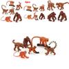Simulated Animal Monkey Plastic Figure For Kids Playroom And Collection Display