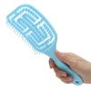 Unisex Detangling Hair Brush Long Short Curly Hair Scalp Massage Comb Hair Styling BrushBlue