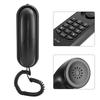 TCF1000 ABS Black Table Mountable Wall Hanging Dual Purpose Telephone for Hotel Office Family