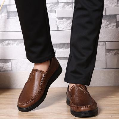New Leather Shoes Men High Quality Casual Loafers Male Moccasins Comfortable Soft Shoes Flats Driving Footwear Big Size