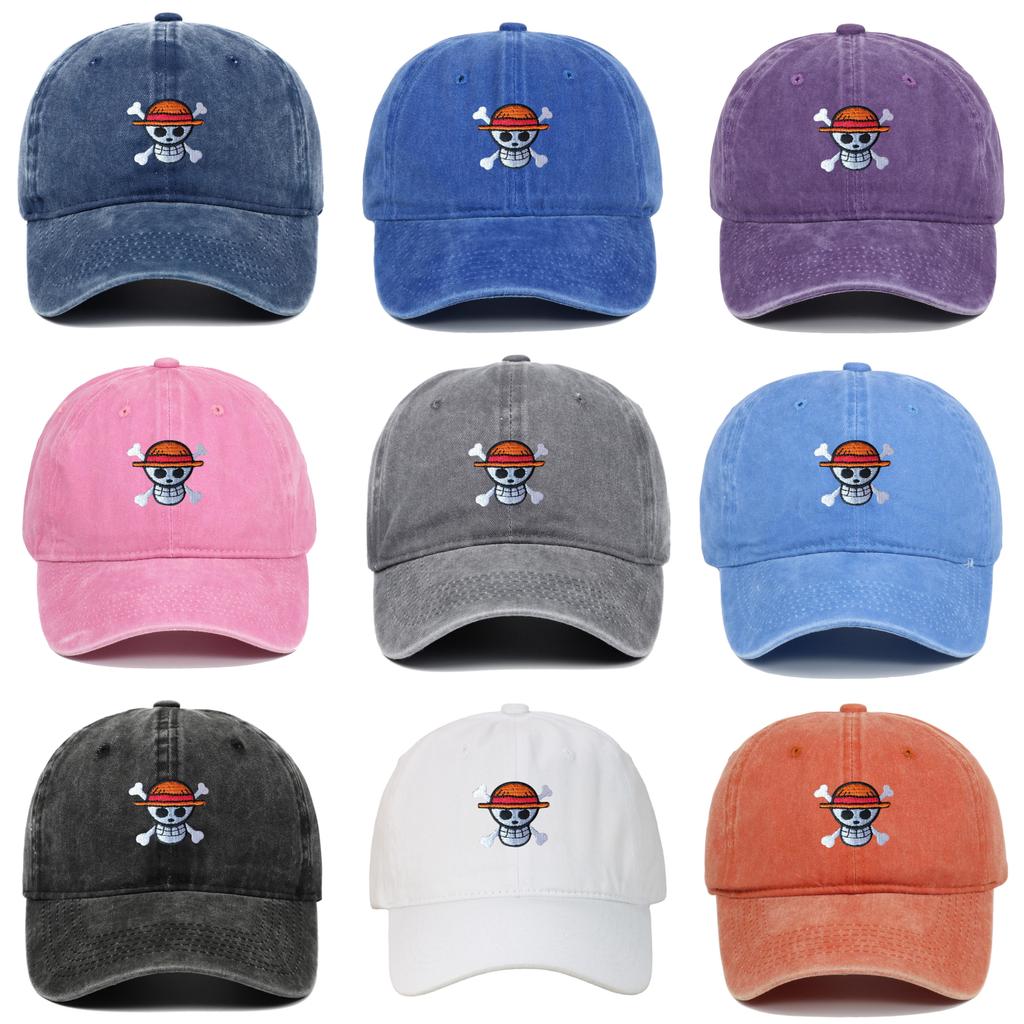 Bawełniana Czapka Baseballowa Jednoczęściowa Haftowana Z Ochroną Przeciw Słońcu Do Codziennego Użytku