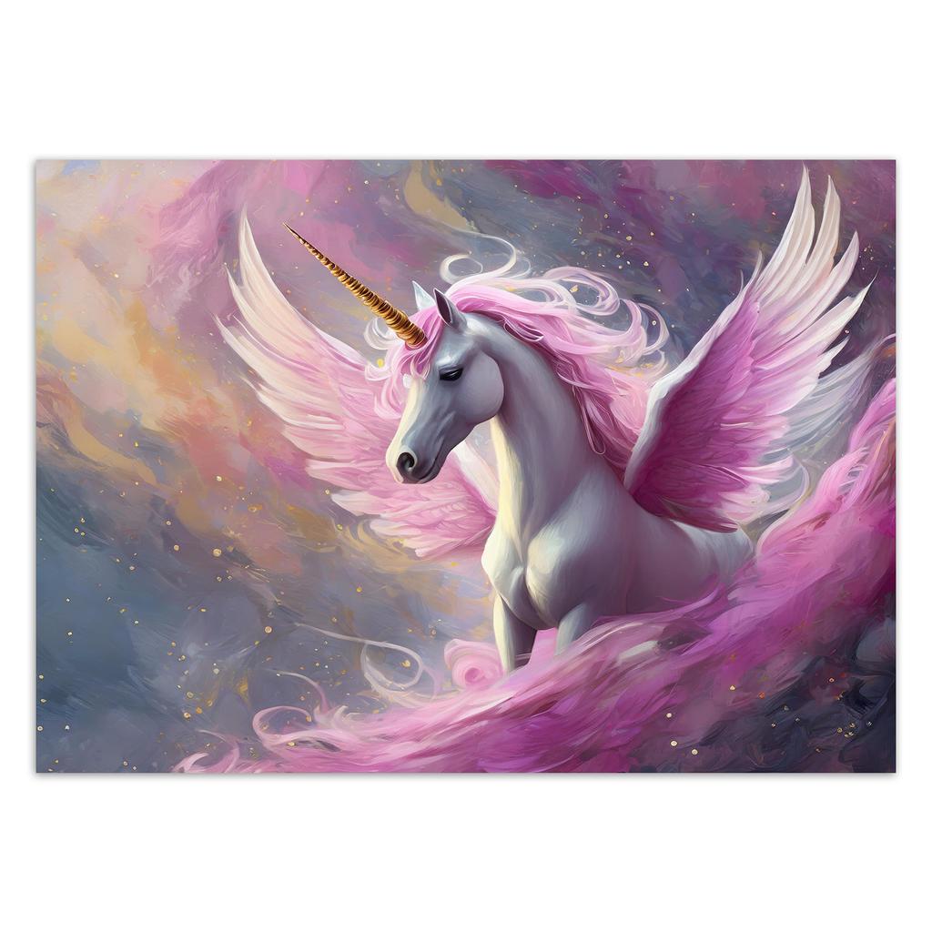 Wallpaper Pink unicorn
