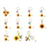 Sonnenblumen-Anhänger Schlüsselanhänger Für Naturliebhaber Mit Realistischem Harz Und Design