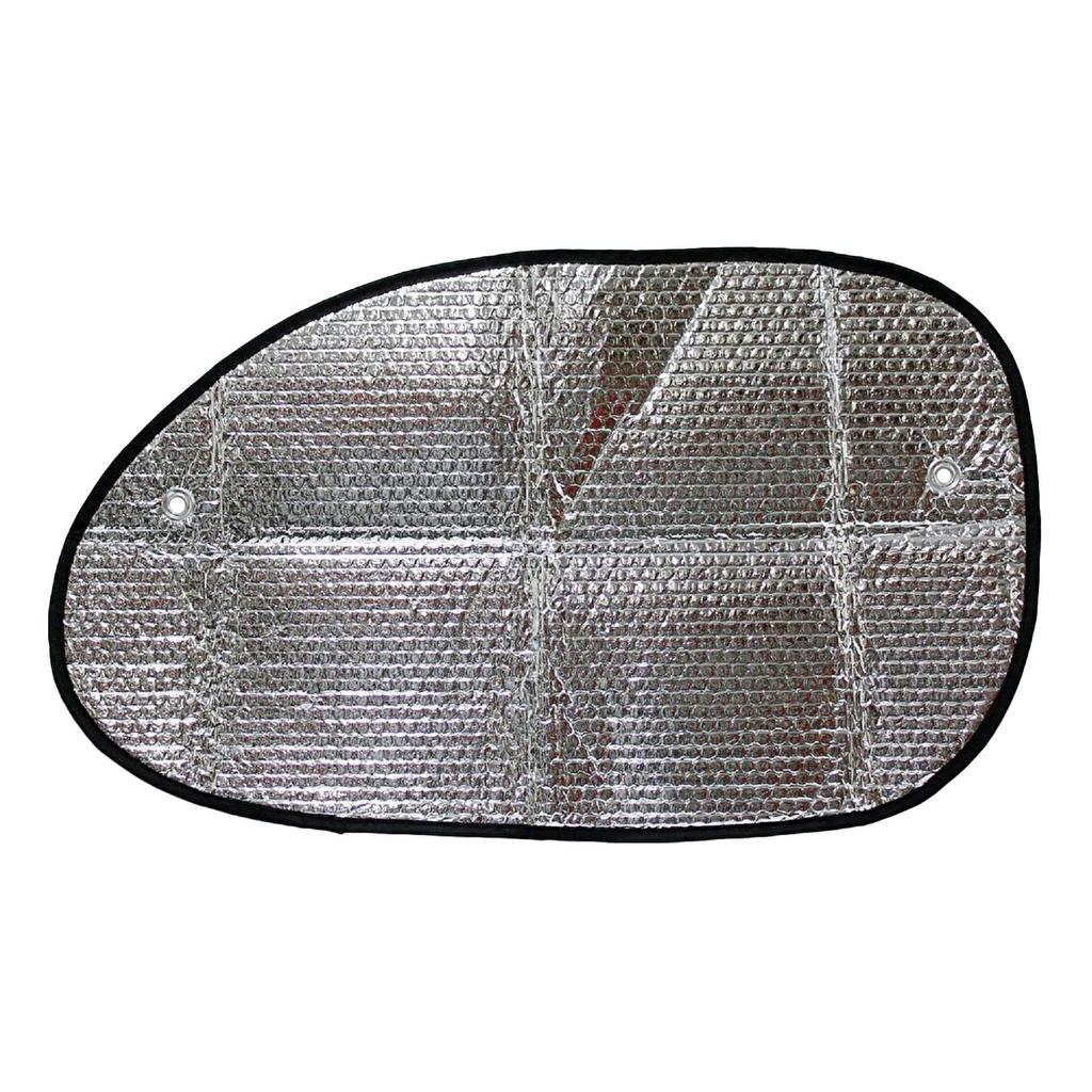 Meltec Car Sunshade Assist Shade for Driver and Passenger 690 x 400mm PAS-20 Windows, (1 Panel)