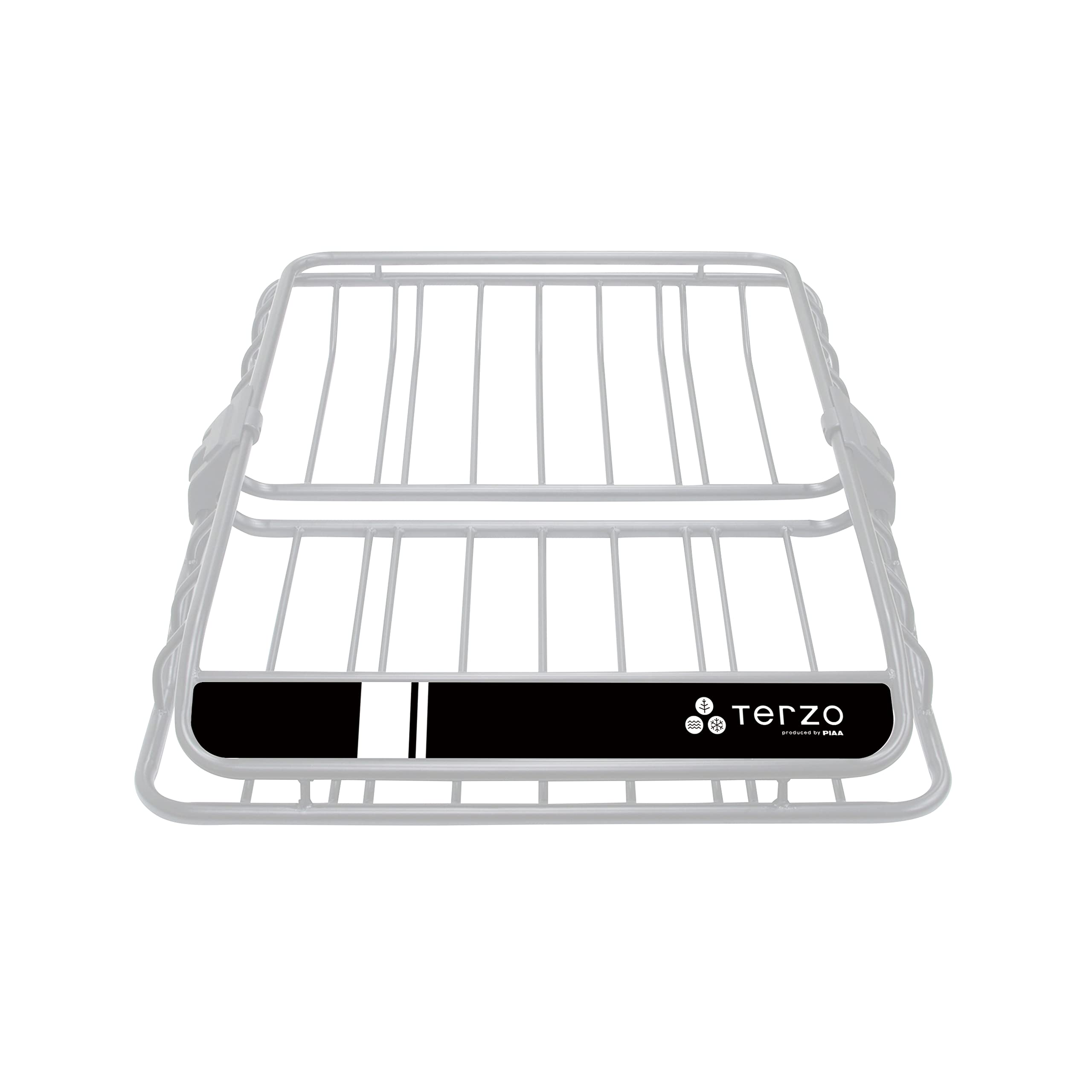 

Terzo Roof Basket 1 Piece Basket Style Smart Style Line Pattern EA322A (by PIAA) Straightener, [Roof Series]