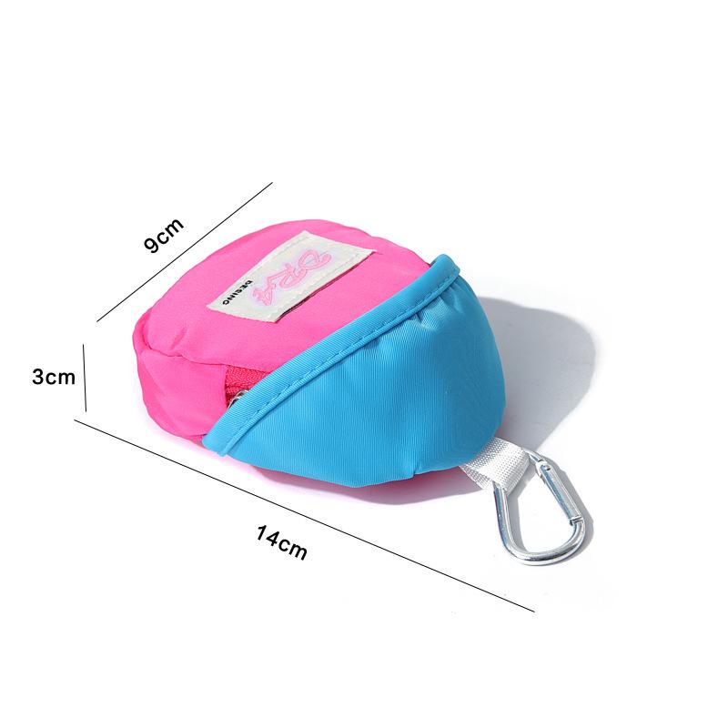 Mini Portable Candy Color Backpack Pendant: Mobile Phone, Earphone, Coin, and Key Storage Bag.
