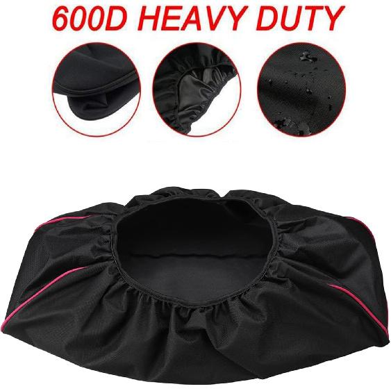Winch Cover, Heavy Duty Waterproof Dust-Proof Winch Protection Cover, Ideal For Electric Winches 8500-17500 Lbs For Jeep, ATV, Boat,Trailer,Sailboat