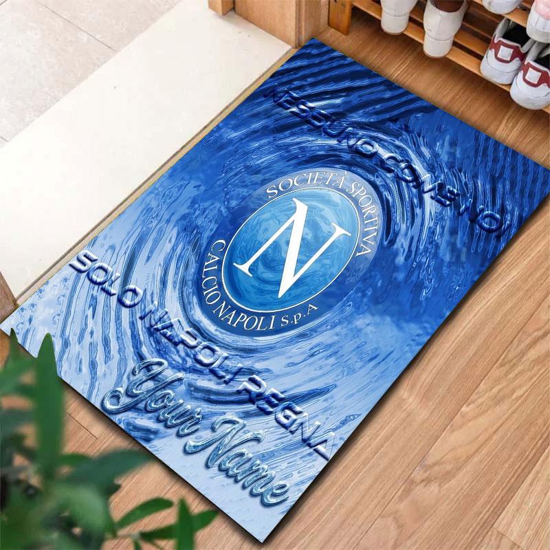 SSC Napoli Custom Name Carpet Rug for Living Room Bedroom Home Sofa Decoration,Kids Play Non-slip Floor Mat