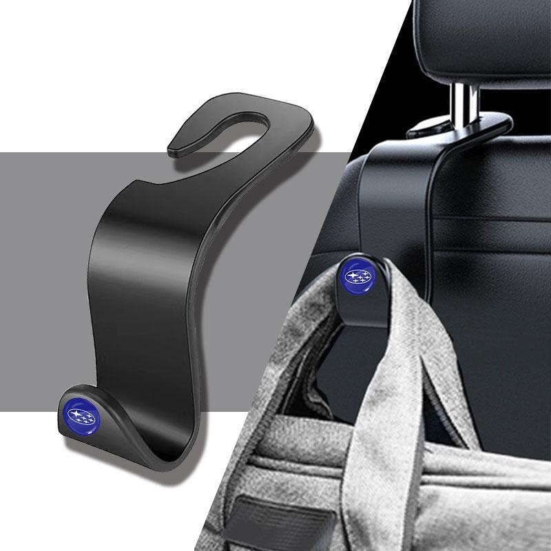 2/4Pcs Car Seat Hook Multifunctional Storage Hanger Car Styling For Subaru Impreza Legacy WRX STI BRZ Forester Ascent Levorg XV