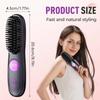 USB Charging Electric Comb 3rd Gear Hair Straightener Brush New Hair Straightener  Daily Styling
