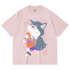 230 Gsm 100% Cotton HXH V10 Killua Halloween Print Unisex Heavy Cotton T Shirt