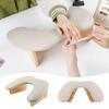 Foldable Manicure Hand Pillow PU Leather Ergonomic Nail Pillow New Nail Arm Rest