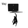 Invisible Wall Shelves Hero Floating Bookshelf, Mounted Book Storage Shelf, Creative Metal Shelf for Ledge Small Apartments Study Rooms and