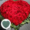 Flower Foam Cage with Suction Cup Green Wet Foam Blocks Floral Foam Block Artificial Floral Arrangements Mud for Florist Wedding Car Decoration