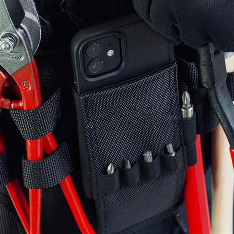Holster Leg Tool Pouch with Belt Clip Waist Tool Bag Work Organizer for Electricians