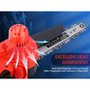 Electric chainsaw Aoresac Portable 6-inch Electric Chainsaw 550W Cordless Chainsaw with A Detachable 2000mAh Li Battery-powered
