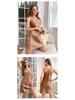Yaoting Women's Summer Satin Ice Silk Camisole Nightgown