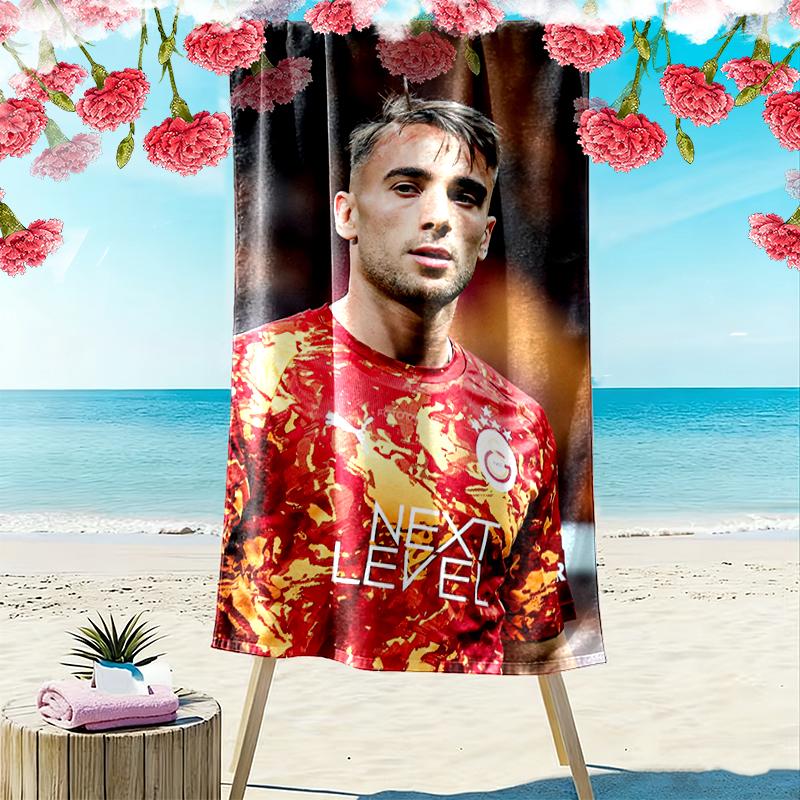 Yunus Akgün Beach Towel, Multi-purpose Beach Towel Perfect for Camping and Beach Vacations