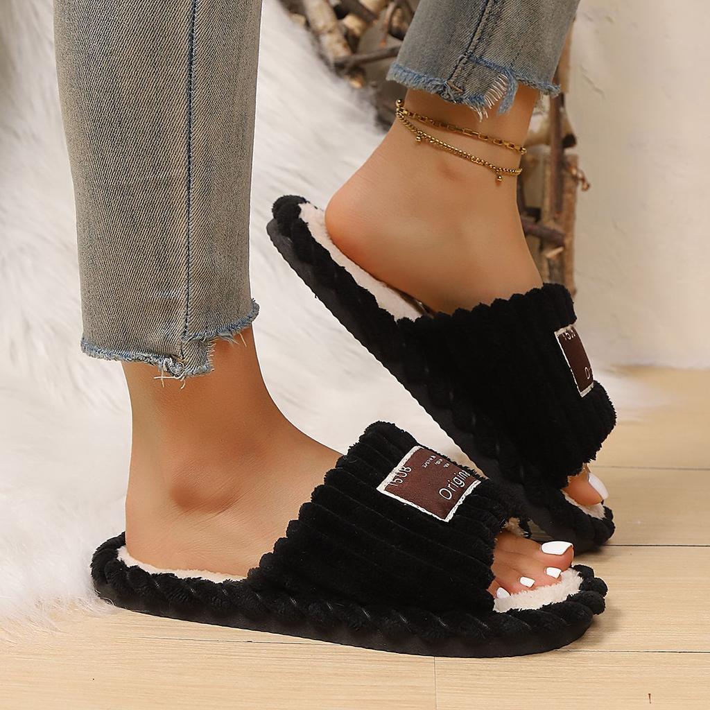 Pantofole Slip-On Gatto Cartone Animato Carine con Cappello da Babbo Natale e Design a Righe - Suola in EVA Antiscivolo, Scarpe da Casa da Interno in Tessuto Morbido per Uomo e Donna,