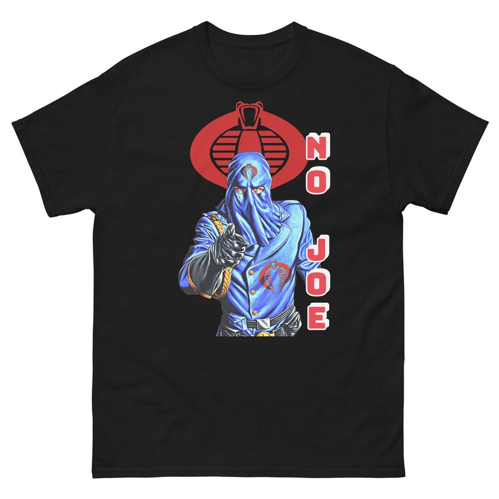 

Cobra Commander NO JOE! Unisex Classic Tee, Cobra Commander GI Joe Tshirt 2XL