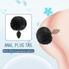 Set Tappo Anale in Silicone Coda di Volpe Coniglio Gioco di Ruolo Bdsm Tappo per il Sedere Orecchie da Gatto Coda di Coniglio Giocattoli Sessuali per Donne Uomini Gay Prodotti Erotici