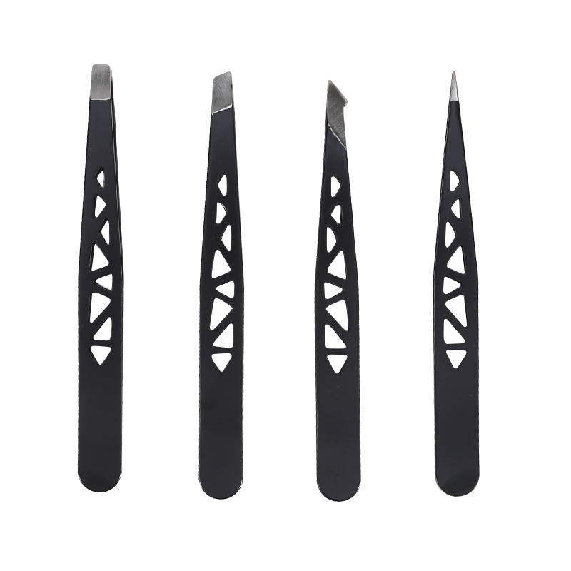 Новый 1 набор пинцетов для бровей Высококачественный пинцет для ресниц Удаление волос Зажим для стрижки бровей Вспомогательные инструменты для макияжа накладных ресниц