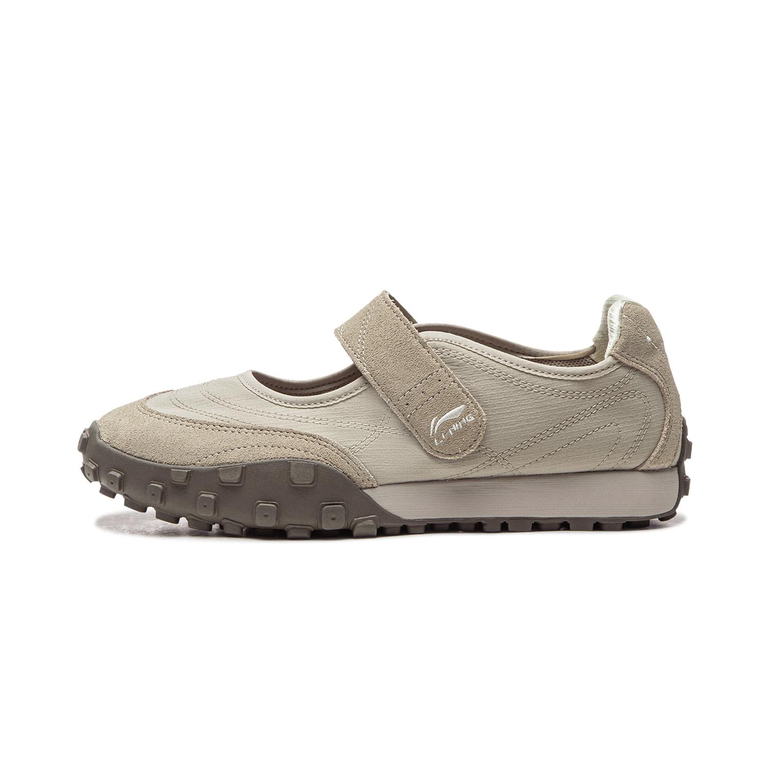 

Li Ning Film Mary Slip Resistant, Abrasion Resistant, Lightweight Low top Casual Shoes Women s Dusty Gray AGLW064-4 40