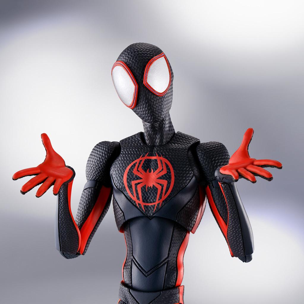 Miles Morales Spiderman Action Figure Pvc Collectible Toy For Fans And Display