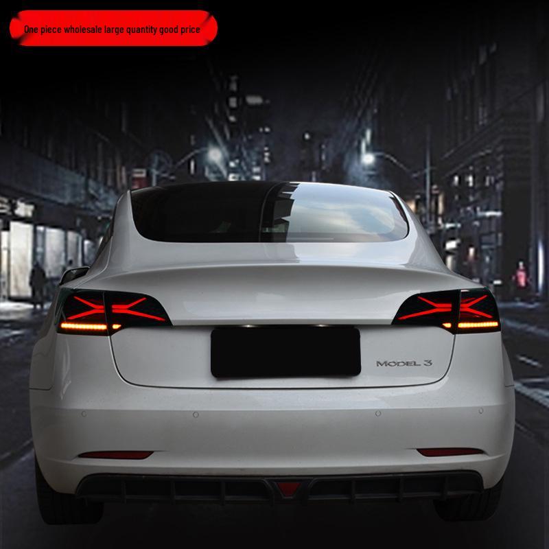 LED Tail Lights for Tesla Model 3/Y: Car Modification Driving Lights