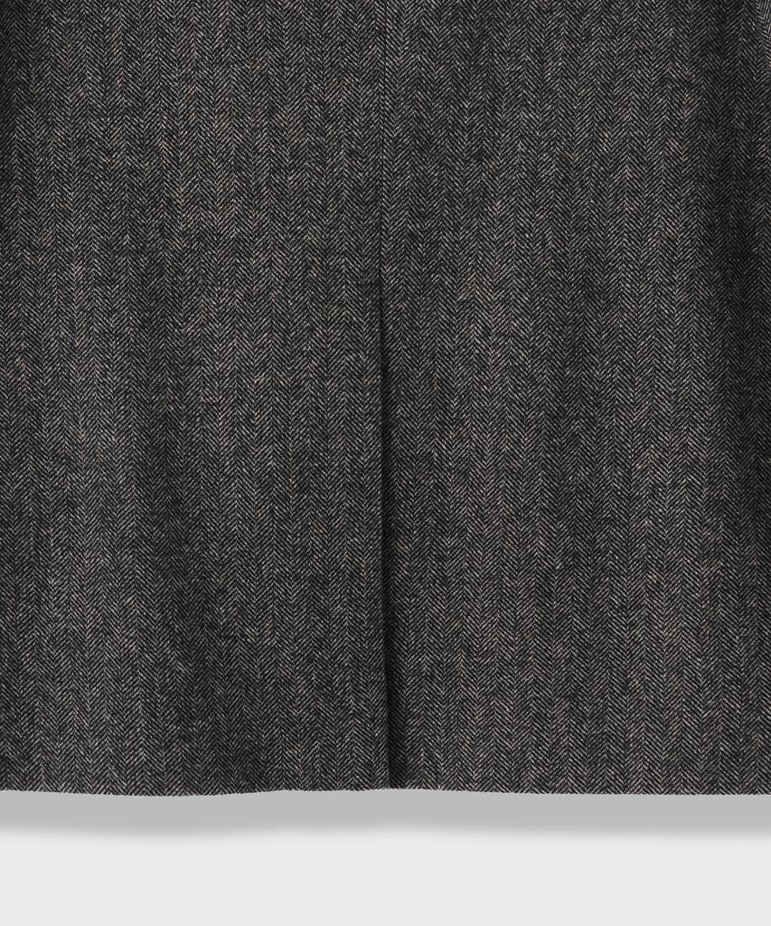 Musinsa Standard Wool Blend Herringbone Relaxed Blazer [Brown]