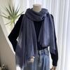 Women's Summer Sun Protection Scarf: Cotton & Linen, Japanese & Korean Style, Medium-Long, Lightweight Shawl