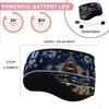 Wireless Bluetooth Headphones Headband Unisex Sports Music Winter Earmuffs Outdoor Ear-Muffs Ear Cover Bluetooth Headset Mic