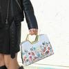 Super Women'S Bag Special-Shaped Metal Arm Handbag High Texture Women'S Bag Ladies Handbag