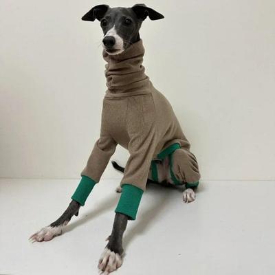 Greyhound Giysileri Kışlık Dört Ayaklı Tulum İtalyan Greyhound için Palto Whippet Kışlık Ceket Karın Koruyucu Köpek Giysileri