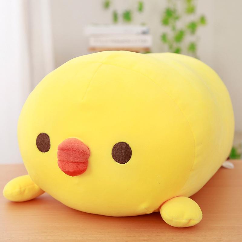 

Japanese 40cm Chicken Pillow Doll Soft Plush Kids Stuffed Toy Cute Toys Gift 25cm жовтий