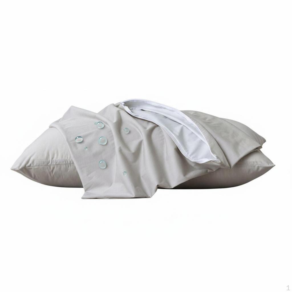 Pillow Core Protection Cover Drool Resistant Protector Machine Washable Water