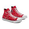 Converse Chuck Taylor All Star Comfortable Versatile High-Top Canvas Shoes Unisex Sneakers Splash-Red 170806C