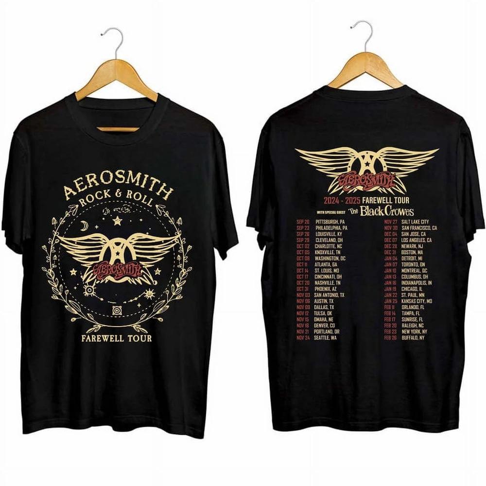 Aerosmith 2024-2025 North American Farewell Tour Shirt Unisex T-Shirt XL