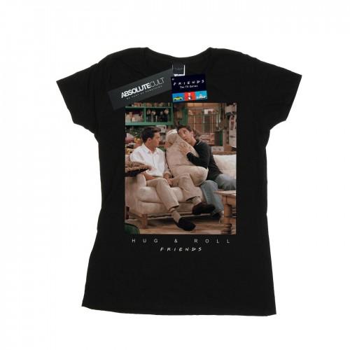 

Friends Womens/Ladies Hug And Roll Cotton T-Shirt XXL білий
