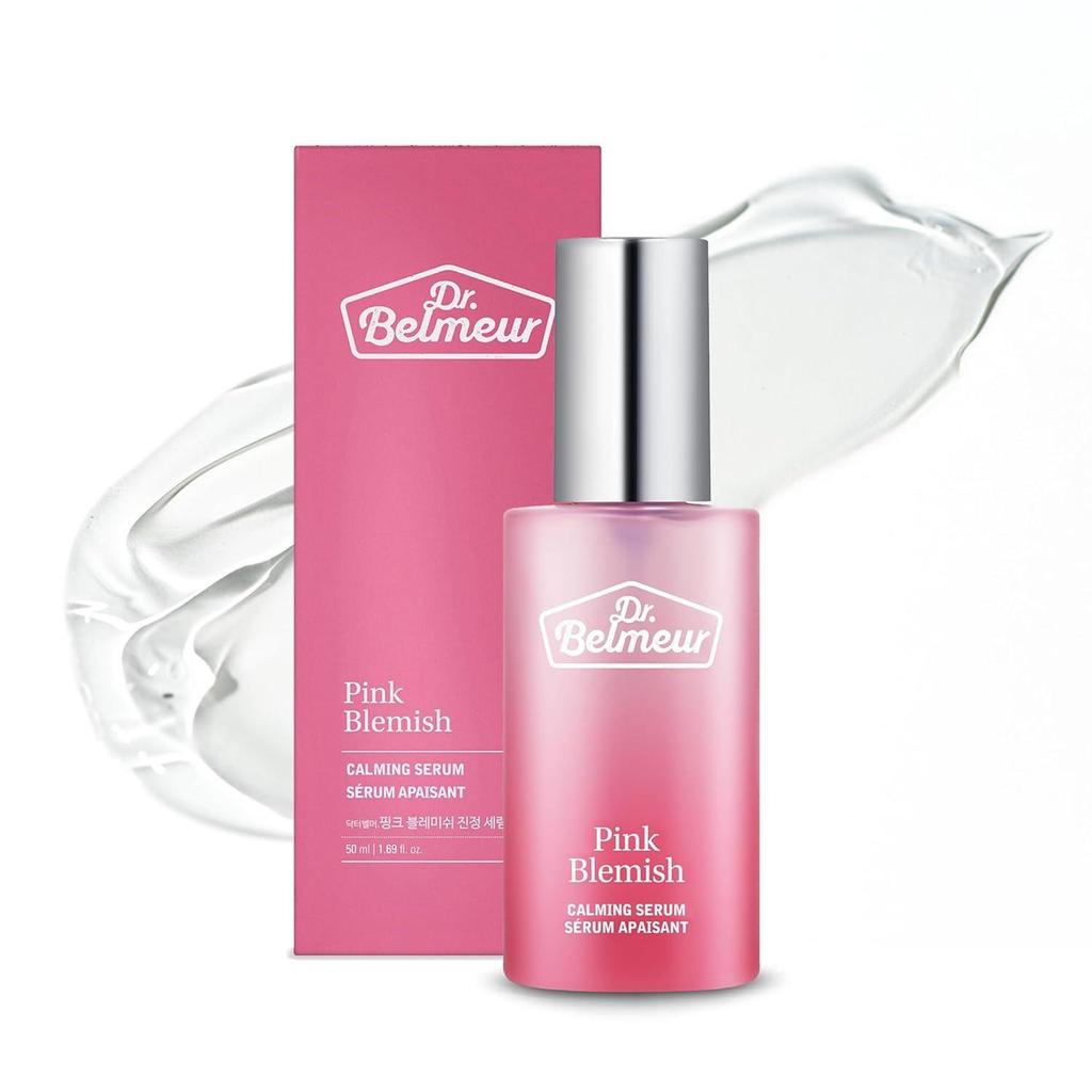 The Face Shop Dr.Belmer Pink Blemish Calming Serum Soothing Hydrating 50ml