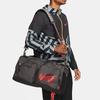 Nike Utility Power Series Large Logo High Capacity Air Cushion Strap Fabric Travel Gym Tote Crossbody Shoulder Bag Unisex bags Gray DB1147-254