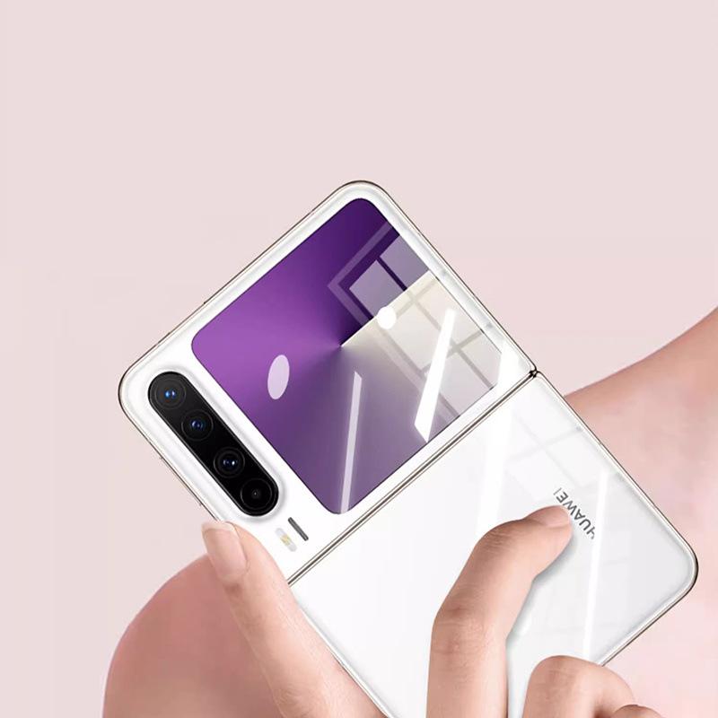 Applicable To Huawei Pura X Mobile Phone Case Folding Screen Collector's Edition Transparent Case and Film Integrated All-inclusive Anti-drop Case