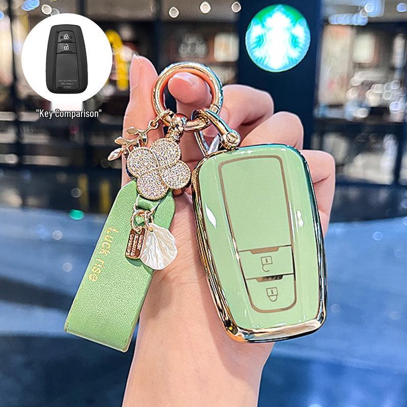 Toyota Key Case for Camry, RAV4, Wildlander, Levin, Crown, Lu Fang - Suitable Keychain Bag for Men and Women.