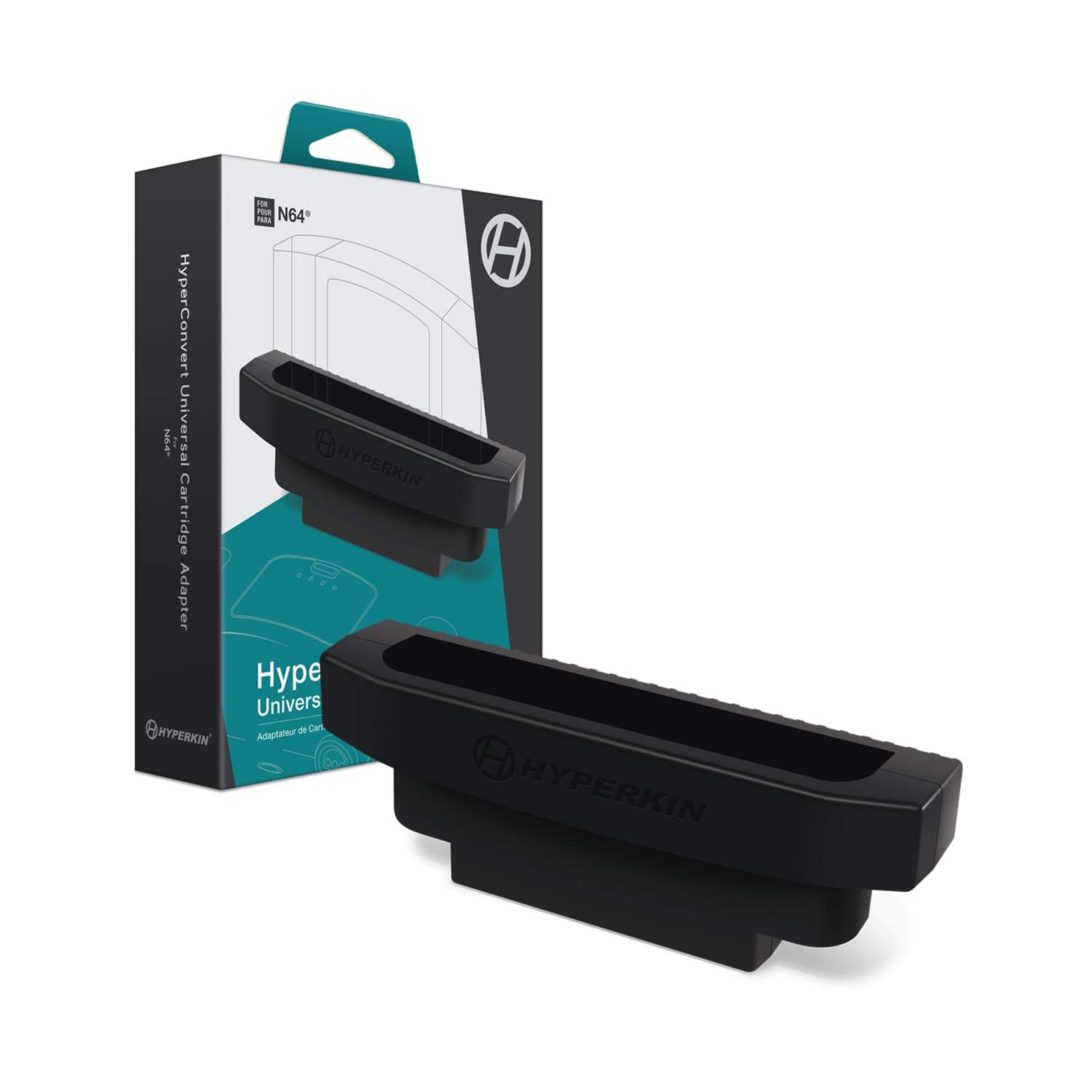 

HYPERKIN Адаптер HyperConvert для N64 Играйте как в отечественные, так и в международные и PAL-модельные игры! NTSC, NTSC-J, без региональной привязки чёрный